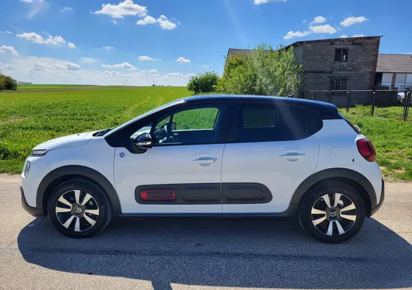 citroen c3 śląskie Citroen C3 cena 47900 przebieg: 17000, rok produkcji 2021 z Kłobuck